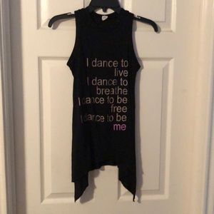 Dance tank top